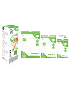 FOSA Reusable Vacuum Food Storage Bags Vacuum Zipper Bag...