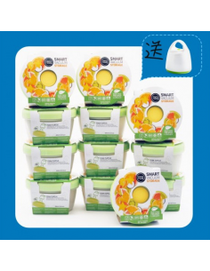 FOSA Microwavable Vacuum Container (400ml 12pcs/set) free...