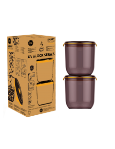 FOSA UV Block Container 1350ml, 2pcs set MC22700