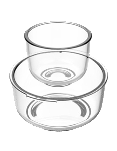 FOSA 1.5-Quart and 4-Quart Vacuum Glass Bowls